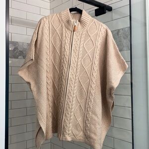 Cupcakes and Cashmere NWT poncho sweater.